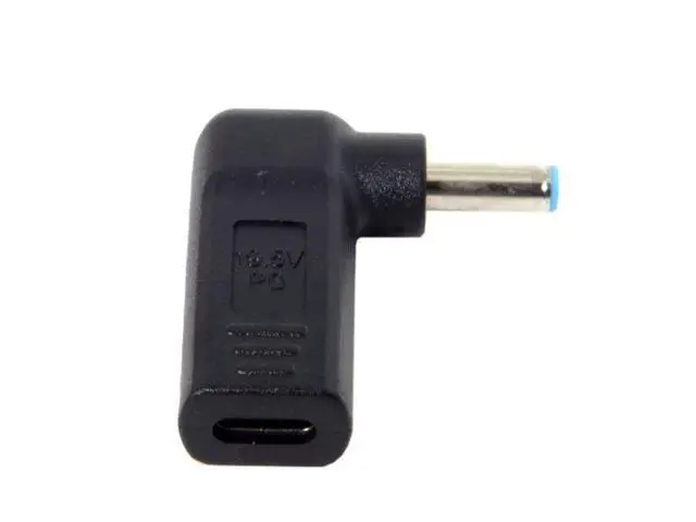 Alt view image 3 of 4 - USB 3.1 Type C USB-C to 4.5*3.0mm Adapter 90 Degree UC-112-4530HP