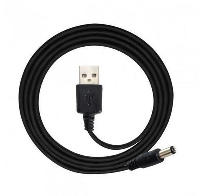 Main image of SM USB 2.0 A Type Male TO 5.5x2.1mm DC Power Plug Barrel Connector 5v Cable 100cm