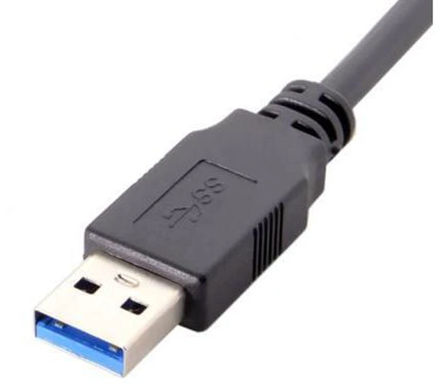 Alt view image 5 of 7 - USB 3.1 Type-C Locking Connector to Standard USB3.0 Data Cable 1.2m With Panel Mount Screw UC-045-1.2M