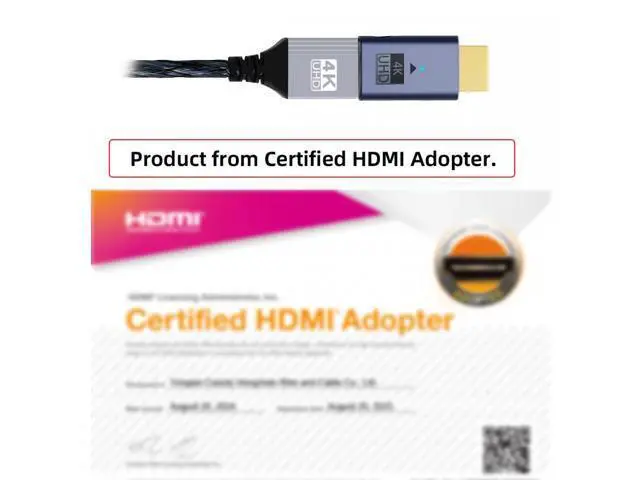 Alt view image 2 of 7 - Blue CY Virtual Display Adapter 4K HDMI 1.4 Male to Female Extension DDC EDID Dummy Plug Headless Ghost Display Emulator HDTV 4K@60Hz