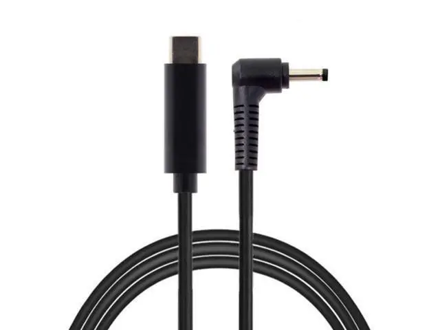 Alt view image 3 of 5 - Type C USB-C Input to 3.0*1.1mm Angled Cable UC-216-3011MM