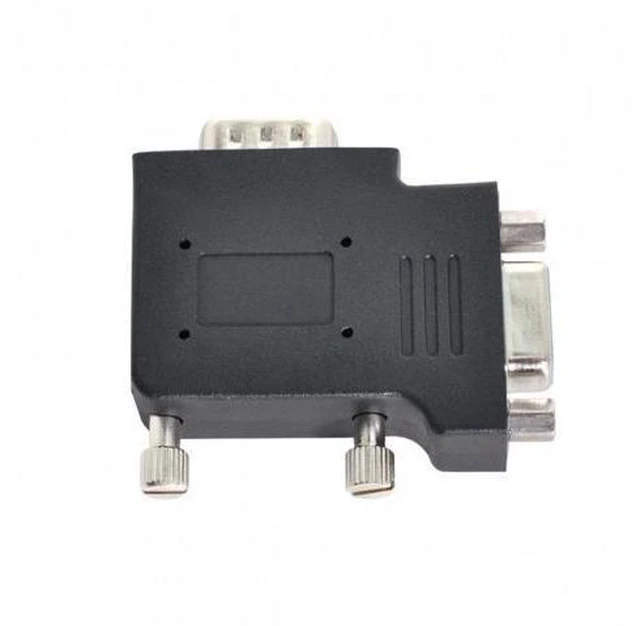 Alt view image 7 of 7 - SM Vertical Flat Left Angled 90 Degree VGA SVGA Male To Female extension Adapter