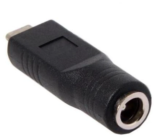 Main image of SM DC Jack 5.5*2.5mm Input to USB-C Type-C Power Plug Charge Adapter for Laptop Phone