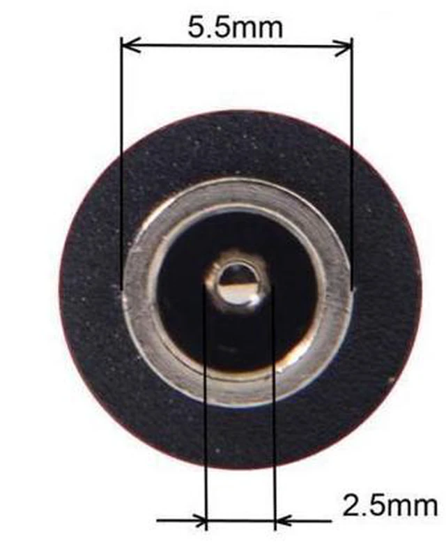 Alt view image 5 of 6 - SM DC Jack 5.5*2.5mm Input to USB-C Type-C Power Plug Charge Adapter for Laptop Phone