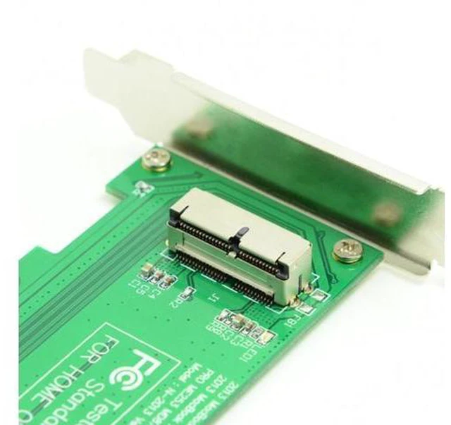 Alt view image 7 of 7 - PCI Express PCI-E to 2013 2014 2015 Apple Macbook Pro Air SSD Convert Card for A1493 A1502 A1465 A1466 SA-144