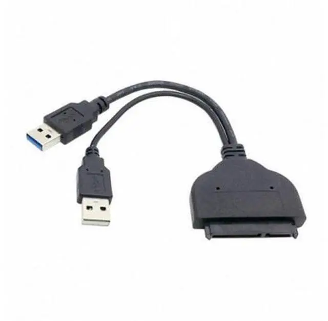 Alt view image 4 of 7 - SM USB 3.0 to SATA 22pin 2.5" Hard Disk to 2 in 1 Combo Mini PCI- E 2 Lane M.2 NGFF & mSATA SSD Adapter Converter
