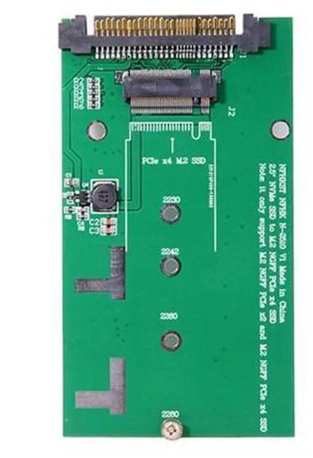 Alt view image 2 of 7 - HKCY SA-081 SFF-8639 NVME U.2 to NGFF M.2 M-key PCIe SSD Adapter for Mainboard Replace Intel SSD 750 p3600 p3700