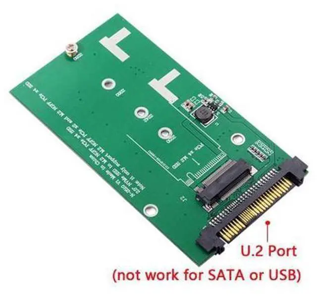 Alt view image 5 of 7 - HKCY SA-081 SFF-8639 NVME U.2 to NGFF M.2 M-key PCIe SSD Adapter for Mainboard Replace Intel SSD 750 p3600 p3700