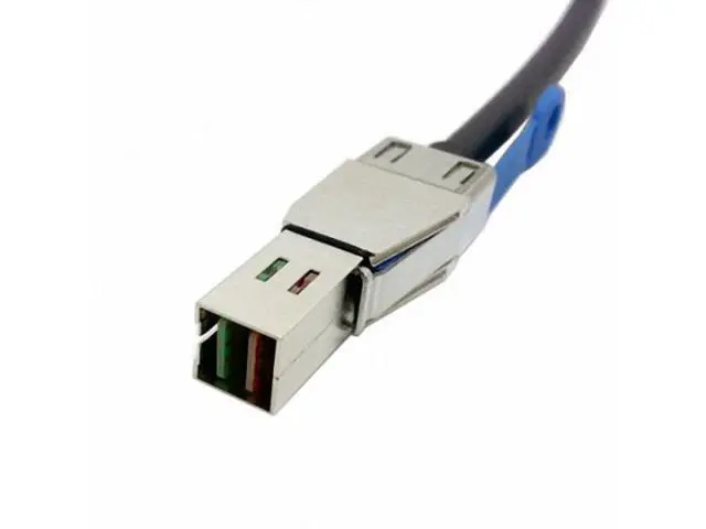 Alt view image 4 of 6 - External Mini SAS 4x SFF-8088 to mini sas High Density HD SFF-8644 data server Raid Cable 50cm SF-067
