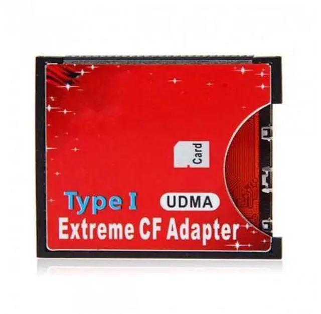 Alt view image 2 of 7 - HKCY EP-078 SD SDHC SDXC to High-Speed Extreme Compact Flash CF Type I Adapter For 16/32/64/128 GB