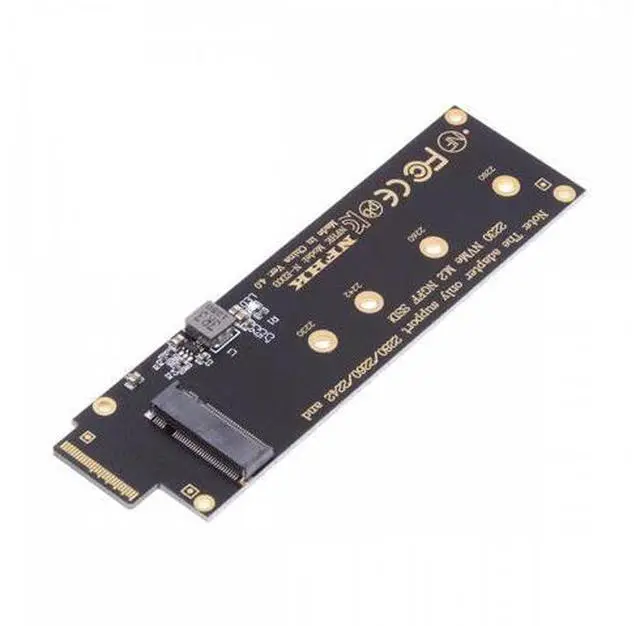 Main image of NVMe NGFF M-key 4X to PCI-E Ruler 1U GEN-Z EDSFF Short SSD E1.S Host Carrier Adapter