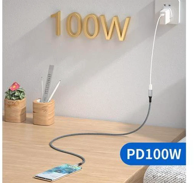 Alt view image 3 of 7 - USB4 Extension Cable Male to Female 40Gbps with 100W Charging and 8K@60Hz Compatible with Thunderbolt3/4