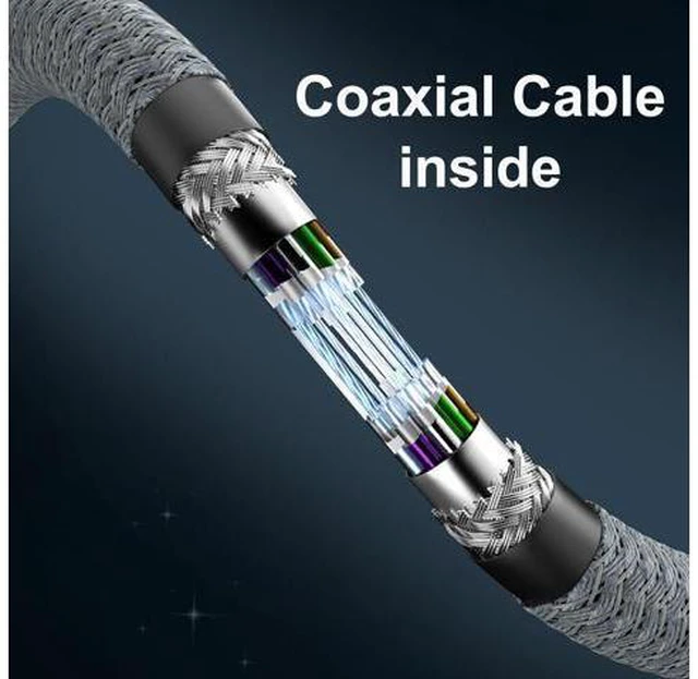Alt view image 4 of 7 - USB4 Extension Cable Male to Female 40Gbps with 100W Charging and 8K@60Hz Compatible with Thunderbolt3/4