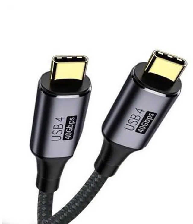 Main image of 0.5M USB4 Cable 40Gbps with 100W Charging and 8K@60Hz 5K@60Hz USB4.0 Compatible with Thunderbolt3/4