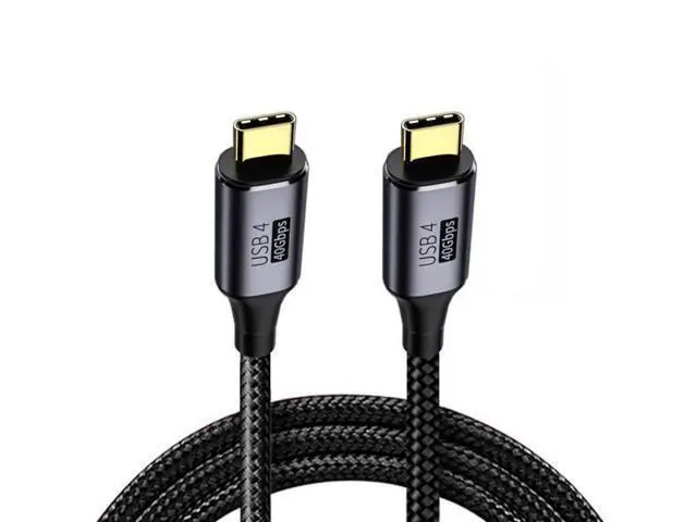 Alt view image 5 of 7 - 0.5M USB4 Cable 40Gbps with 100W Charging and 8K@60Hz 5K@60Hz USB4.0 Compatible with Thunderbolt3/4