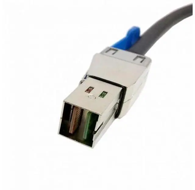 Alt view image 5 of 7 - External Mini SAS 4x SFF-8088 to mini sas High Density HD SFF-8644 data server Raid Cable 50cm