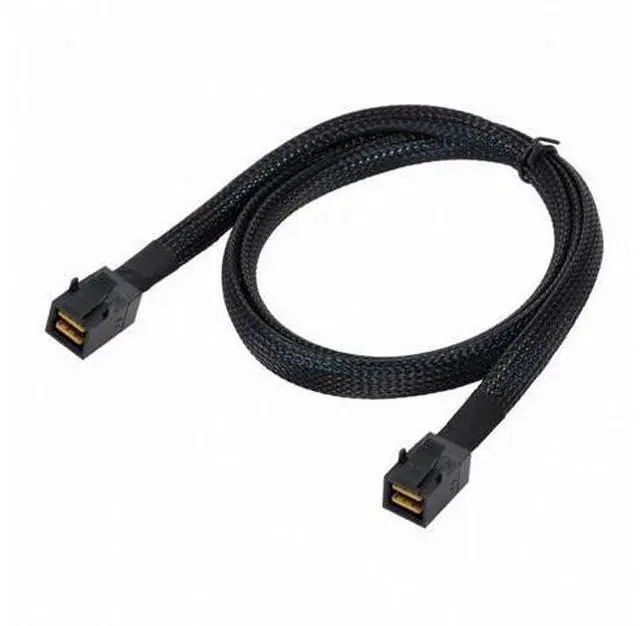 Alt view image 2 of 7 - Internal Mini SAS HD SFF-8643 to Mini SAS High Density HD SFF-8643 Data Server Disk Raid Cable 50cm
