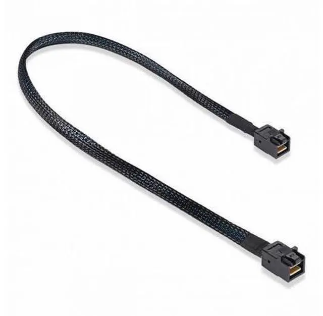 Alt view image 3 of 7 - Internal Mini SAS HD SFF-8643 to Mini SAS High Density HD SFF-8643 Data Server Disk Raid Cable 50cm