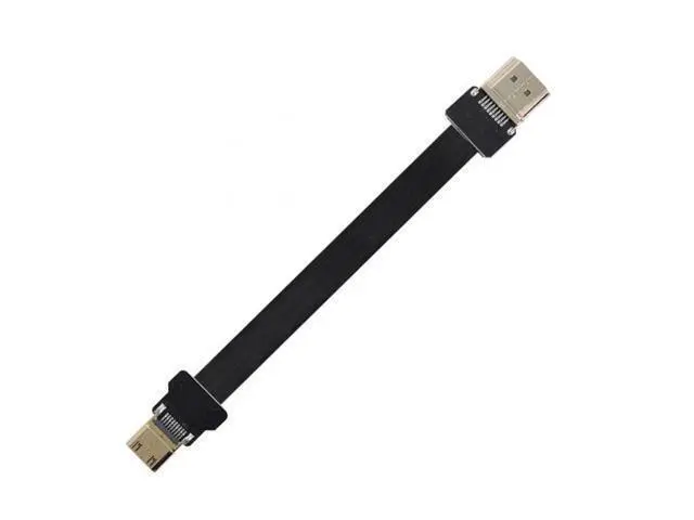 Alt view image 7 of 7 - CYFPV Mini HDMI Male to HDMI Male FPC Flat Cable 1080P for FPV HDTV Multicopter Aerial Photography