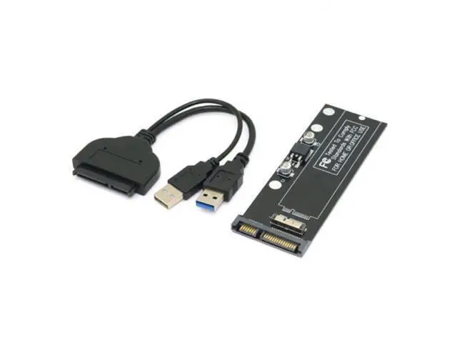 Alt view image 3 of 7 - HKCY U3-067+SA-071 USB 3.0 to 12+6pin SSD HDD to SATA 22Pin Hard Disk Cartridge Drive for Apple 2010 2011 Macbook Air A1369 A1370 SSD