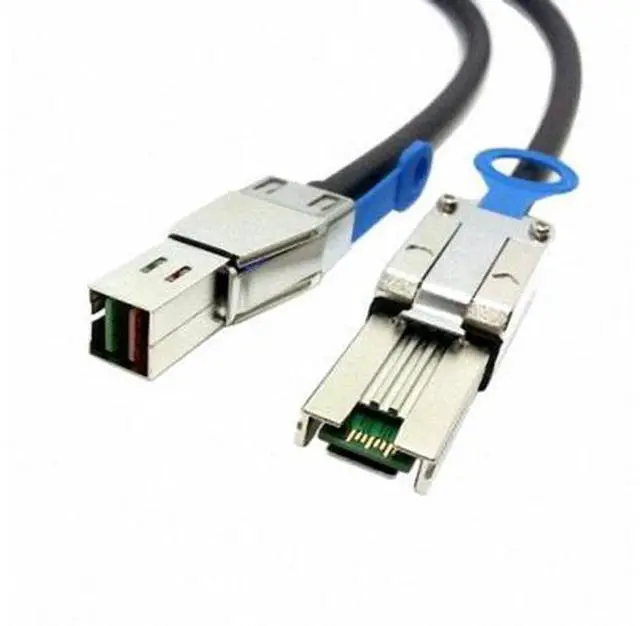 Main image of HKCY SF-067 External Mini SAS 4x SFF-8088 to mini sas High Density HD SFF-8644 data server Raid Cable 50cm