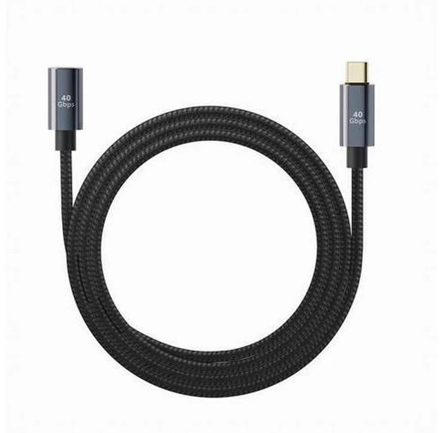 Main image of USB4 Extension Cable Male to Female 40Gbps with 100W Charging and 8K@60Hz Compatible with Thunderbolt3/4