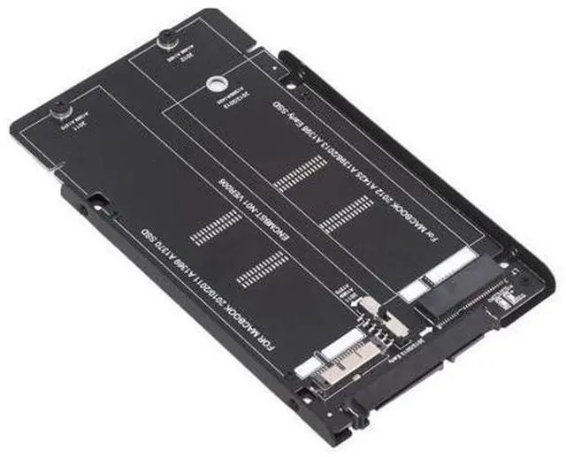 Main image of 2.5inch SATA 22Pin to 2010 2011 2012 Air Pro Retina SSD 12+6Pin 17+7Pin A1425 A1398 MC975 MC976 Case Enclosure