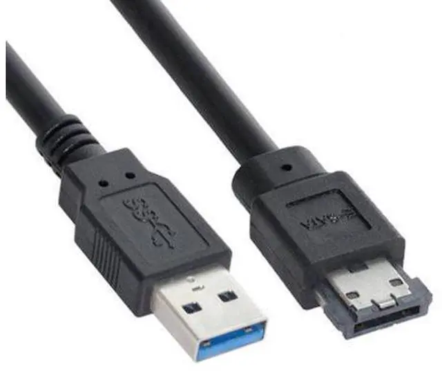 Alt view image 3 of 7 - SM USB 3.0 to Power Over eSATA DC5V Adapter USB2.0 to HDD/SSD/ODD eSATAp Converter