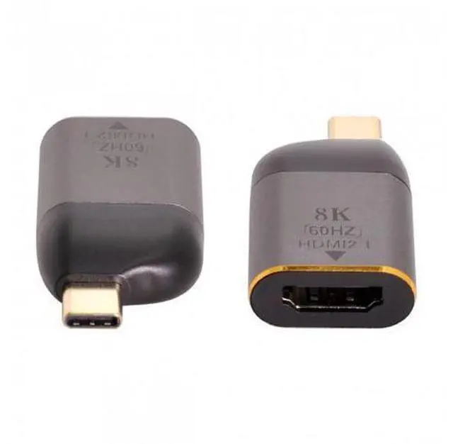 Main image of SM USB4 USB-C Type-C Source to Female HDMI 2.1 Display 8K 60HZ UHD 4K HDMI Male Monitor Adapter