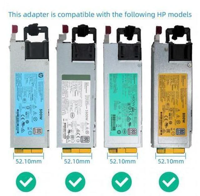 Alt view image 4 of 6 - Flex Slot Server Power Board 14+10Pin to 16x6Pin Power Supply Board for CHIA ETH BTC Mining Miner