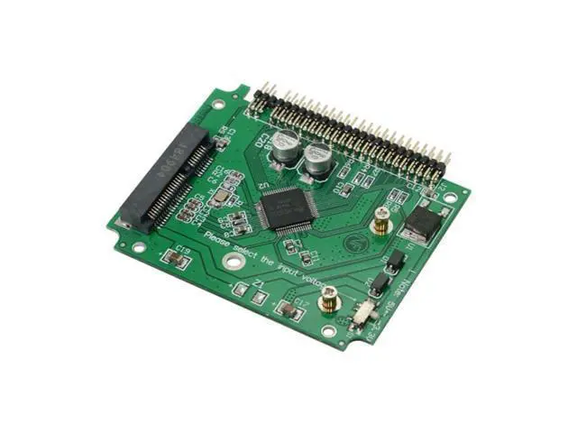 Alt view image 2 of 7 - Low Profile Half-Heigh mSATA SSD to 2.5 inch IDE 44pin Hard Disk Case Enclosure for Notebook Laptop SA-111