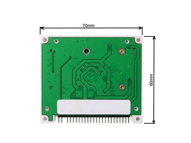 Alt view image 7 of 7 - Low Profile Half-Heigh mSATA SSD to 2.5 inch IDE 44pin Hard Disk Case Enclosure for Notebook Laptop SA-111