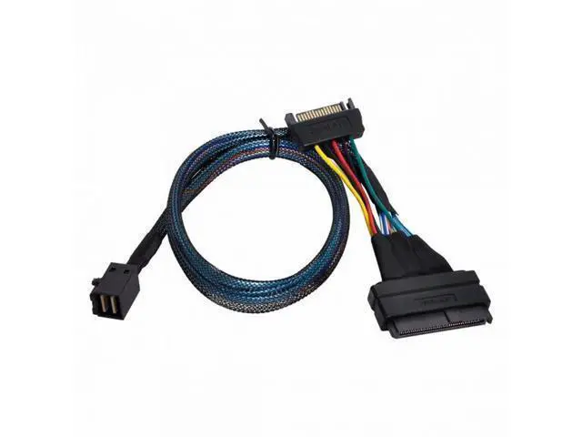 Alt view image 5 of 7 - PCI-E 3.0 4.0 to SFF-8643 Card Adapter and U.2 U2 SFF-8639 NVME PCIe SSD Cable for Mainboard SSD SF-024+093