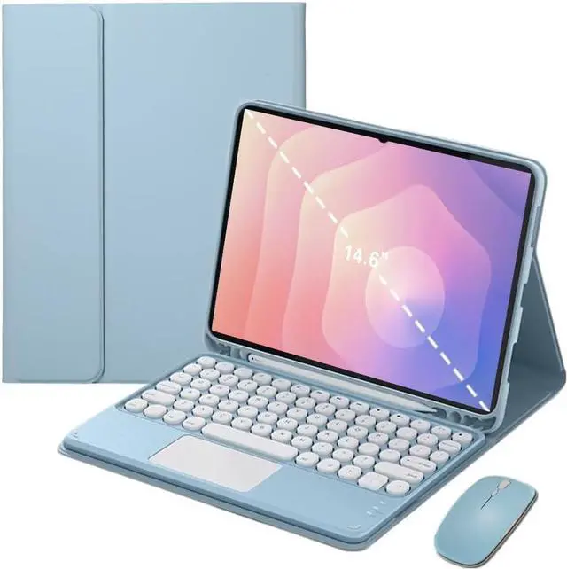 Main image of Magnetic Detachable Touch Keyboard Case w/Mouse for Tab S11 Ultra 14.6" 2025Blue