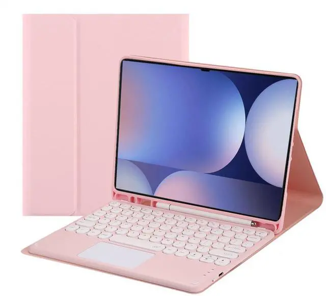 Main image of Magnetic Touch Keyboard Case for Tab S8/S9/S10 Ultra, Pink
