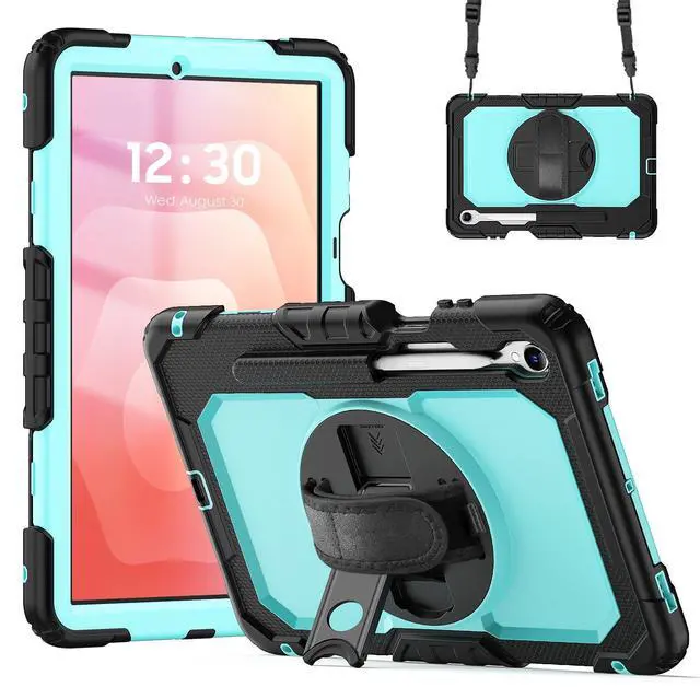 Main image of Shockproof Case with 360° Stand & Straps for Tab S11 11", (SM-X730/SM-X736B)Light bluePC