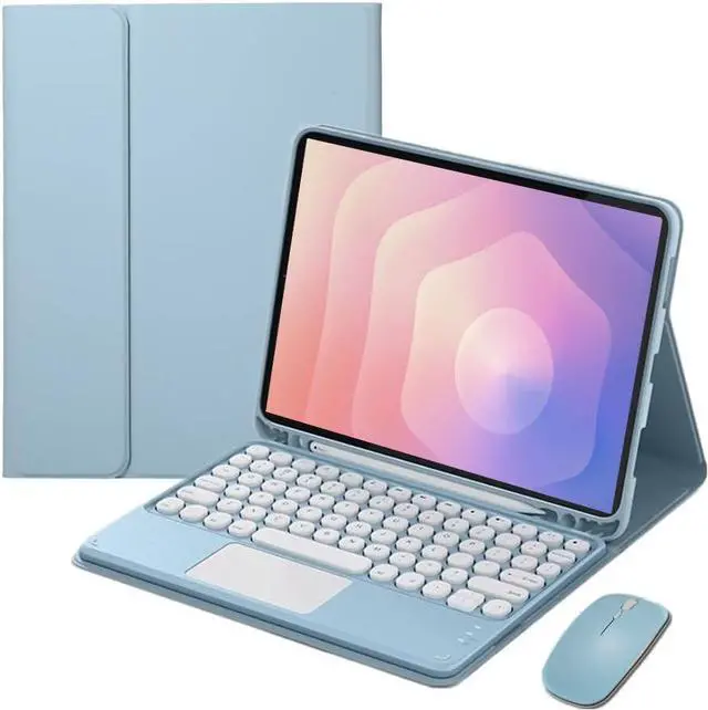 Main image of Magnetic Detachable Touch Keyboard Case with Mouse for Samsung Tab S11 11" 2025 (SM-X730/SM-X736B)Blue