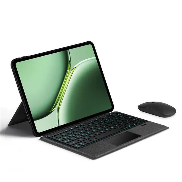 Main image of Magnetic Detachable Protective Case with Rechargeable Backlit Touchpad Keyboard for 12.1-inch 2024 OnePlus Pad Pro / OnePlus Pad 2
Supports horizontal & vertical stand, English layout keyboard, comes