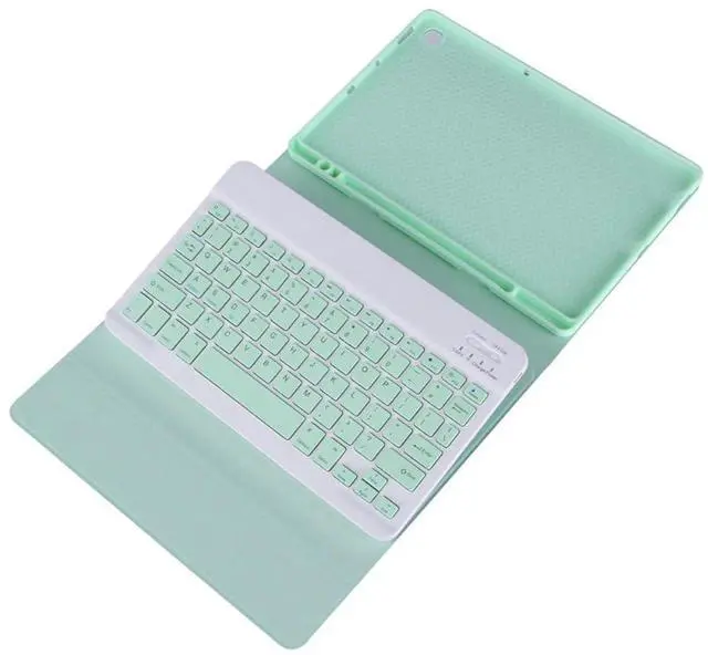 Alt view image 2 of 4 - Detachable Bluetooth Wireless Keyboard Case with Pencil Holder for 10.4-inch Samsung Galaxy Tab A7 (2020/2022) SM-T500/T505/T507/T509, Black