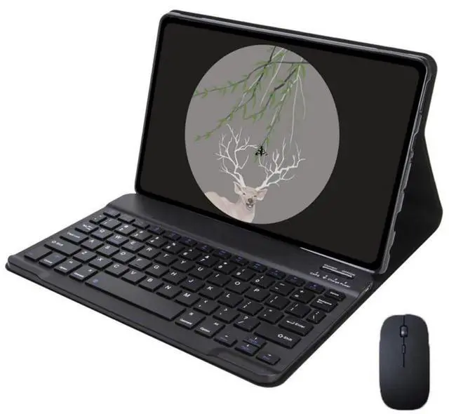 Main image of DeDetachable Rechargeable Keyboard & Mouse Stand Case with US English Layout for 11-inch Tab M11 / Tab K11 LTE / Xiaoxin Pad 2024 (TB330FU/TB331FC/TB330XU)Black