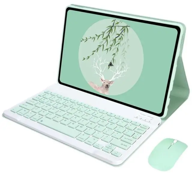 Main image of Ultra-Slim Detachable Bluetooth Keyboard & Mouse Combo Stand Case, US Layout Protective Cover for 11 Inch 2023 Tablet SEMint