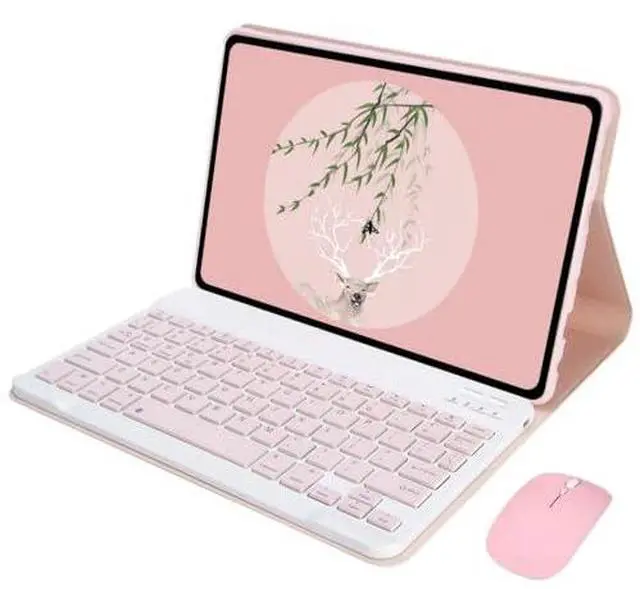 Main image of Detachable Keyboard & Mouse Combo Stand Case for Samsung Galaxy Tab A7 Lite 8.7 Inch (SM-T220/T225/T227)(Pink)