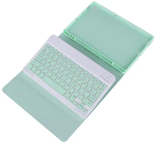 Alt view image 2 of 5 - Keyboard Case for Samsung Tab S11 11" 2025 (SM-X730/X736B), Detachable Rechargeable Bluetooth English Keyboard with Pencil Holder & Stand, Lavender Gray