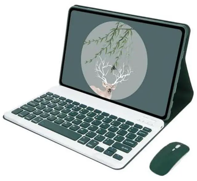 Main image of Detachable Keyboard & Mouse Combo Stand Case for Samsung Galaxy Tab A7 Lite 8.7 Inch (SM-T220/T225/T227)(Green)