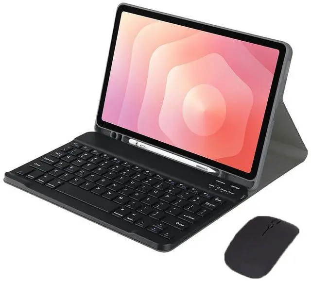 Main image of Keyboard Case for Samsung Tab S11 11" 2025 (SM-X730/X736B), Detachable Rechargeable Bluetooth English Keyboard with Pencil Holder & Stand, Black