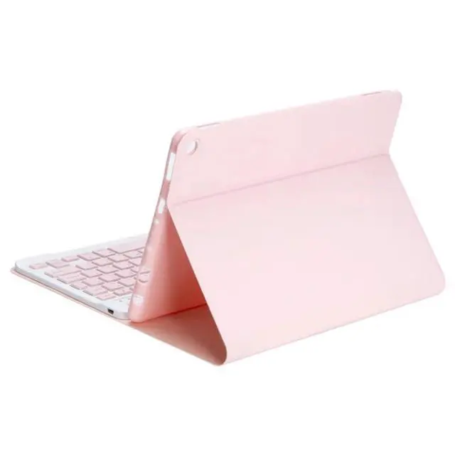 Alt view image 2 of 4 - Detachable Bluetooth Keyboard & Mouse Case for 12.1 Inch Tablet 2024, English Layout Wireless Keyboard Stand Cover, Green
