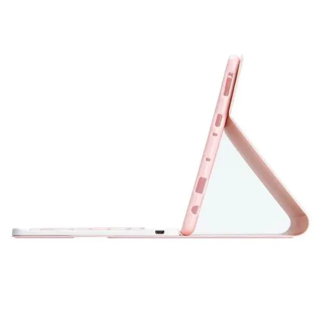 Alt view image 3 of 4 - Detachable Bluetooth Keyboard & Mouse Case for 12.1 Inch Tablet 2024, English Layout Wireless Keyboard Stand Cover, Green