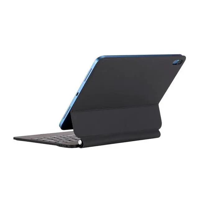 Alt view image 4 of 7 - Magic Backlit Trackpad Keyboard Magnetic Case for iPad A16 2025 / iPad 11 Gen 11" A3355/A3356/A3354, Rechargeable US English Keypad(Black)