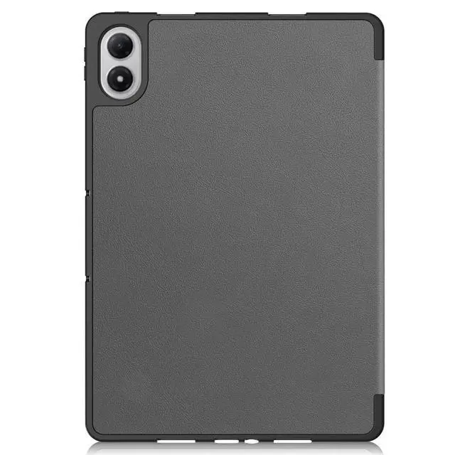 Alt view image 3 of 7 - TPU Soft Protective Case with Pencil Slot, Magnetic Stand & Auto Sleep/Wake Compatible with Xiaomi Redmi Pad 2 Pro 12.1" 2025 (Gray)