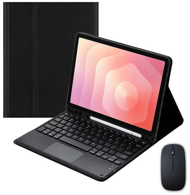 Main image of Detachable Bluetooth Keyboard Case with Trackpad and S Pen Holder for Samsung Galaxy Tab S11 11" SM-X730/SM-X736B(Black)